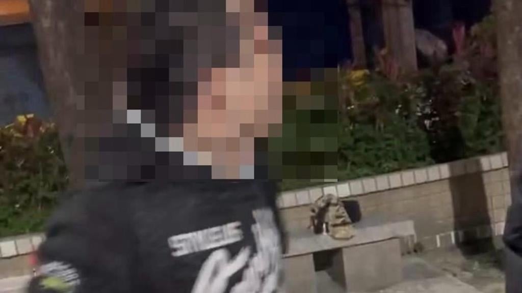 中和40歲怪男因這3字「公園暴打小孩」！遭路人阻止還「反嗆」衝突畫面曝光了
