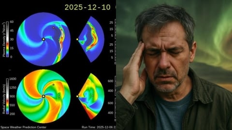 「中度磁暴」來了!將影響39小時 醫揭「這族群」易心悸頭暈、失眠焦慮