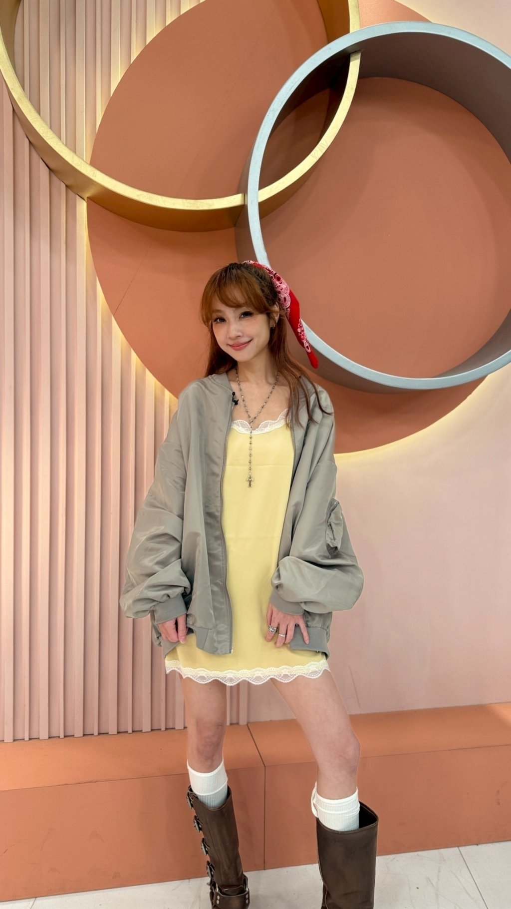 (影)／資深女團林采薇全裸量體重 多0.1公斤要被罰1000元？