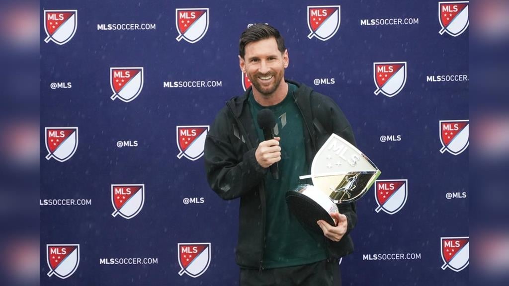 足球(影)／又是豐收的一季！阿根廷天王梅西率隊勇奪MLS冠軍還拿年度MVP大獎