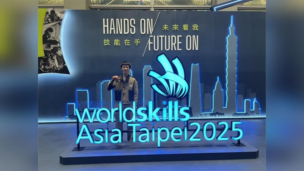 台灣之光！桃園北科附工、永平工商學生角逐亞洲技能競賽 獲1金1銀肯定