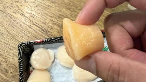 干貝界"愛馬仕"?! 萬白叢中一點"橘"揭密赤玉干貝