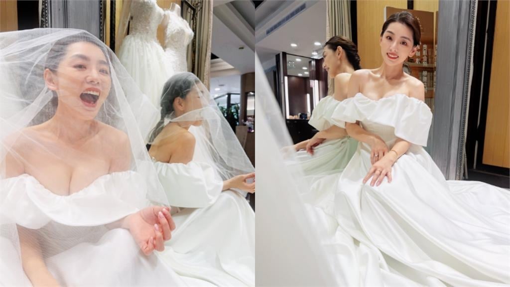 戎祥驟逝12年「遺孀賴芊合」手牽大咖男星!披白紗「感情心境」鬆口了