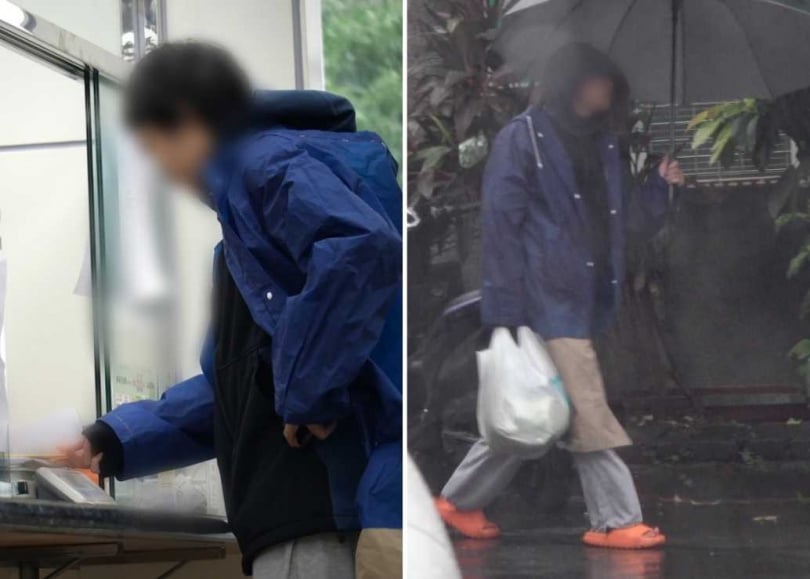 生活上的大小事幾乎都是由同居人處理,雖然下著大雨,林廷憶同居人還是出門跑郵局,並買食材回家。(圖/本刊攝影組)