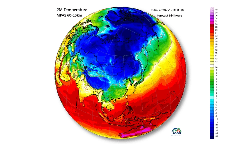 首波冷氣團週末襲台「直逼10°C」！氣象署曝：中部高山「連3天」有望降雪