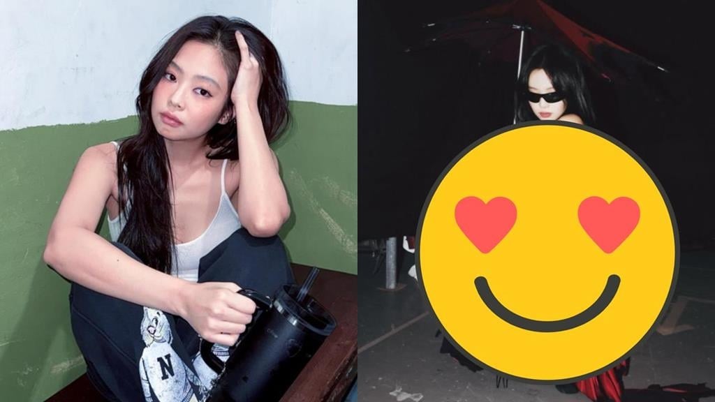 Jennie「暗黑紅色馬甲裙」大展好身材！2.3萬粉絲朝聖狂讚：美得像紅寶石