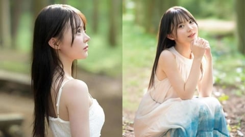 林芽依被讚「最完美身型」空降謎片界 達人激讚:真的是妖精系美少女!