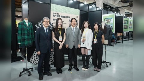 賴總統逛展看到停不下來!圓夢計畫成果亮眼 盼青年在台辦國際時裝秀