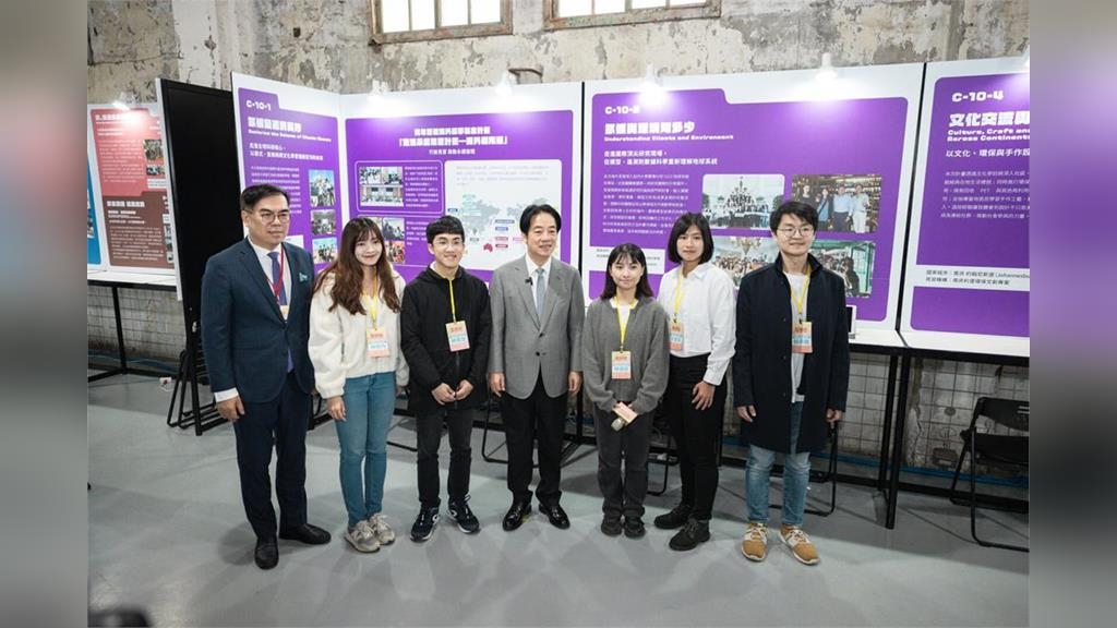 青年圓夢成果呼應政府願景　賴清德讚「看到國家未來太空發展希望」