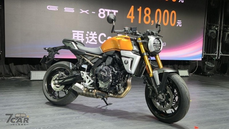 復古 X 現代的全新詮釋！新臺幣 41.8 萬起　Suzuki GSX-8T / 8TT 正式在臺上