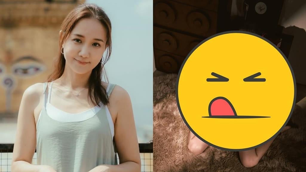 48歲何妤玟耍辣「平口戰袍猛下滑」！一抬頭「鴿子蛋大玩火」網驚：小魔女