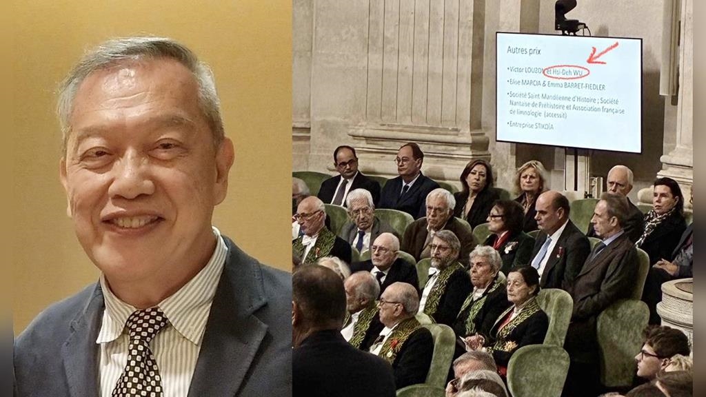 【淡江傳真】吳錫德獲第29屆「臺法文化獎」 表彰深耕臺法文化交流40年