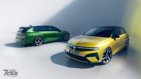 外觀升級、科技全面強化 小改款 Opel Astra 與 Sports Tourer 首度曝光