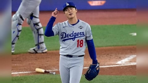 MLB(影)/世界大賽「咒怨」纏身!談到「打者惡夢」山本由伸藍鳥主帥幽默回應