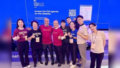 【淡江傳真】淡江大學應邀杜拜未來論壇　深耕未來學30年獲國際肯定