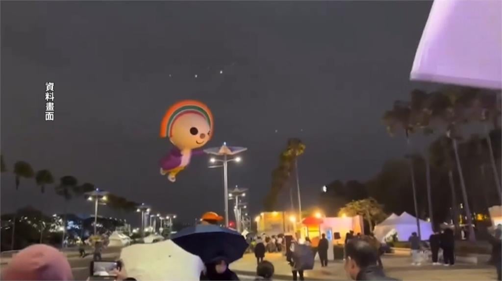 大氣球遊行週末登場　沙包固定避免「OPEN醬逃跑」再發生