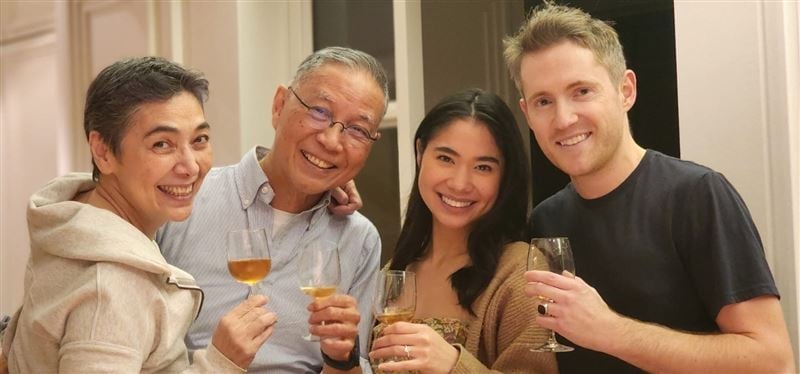 圖/賴佩霞小女婿 Kevin 病情惡化,最終仍敵不過病魔離世。(翻攝 賴佩霞臉書)