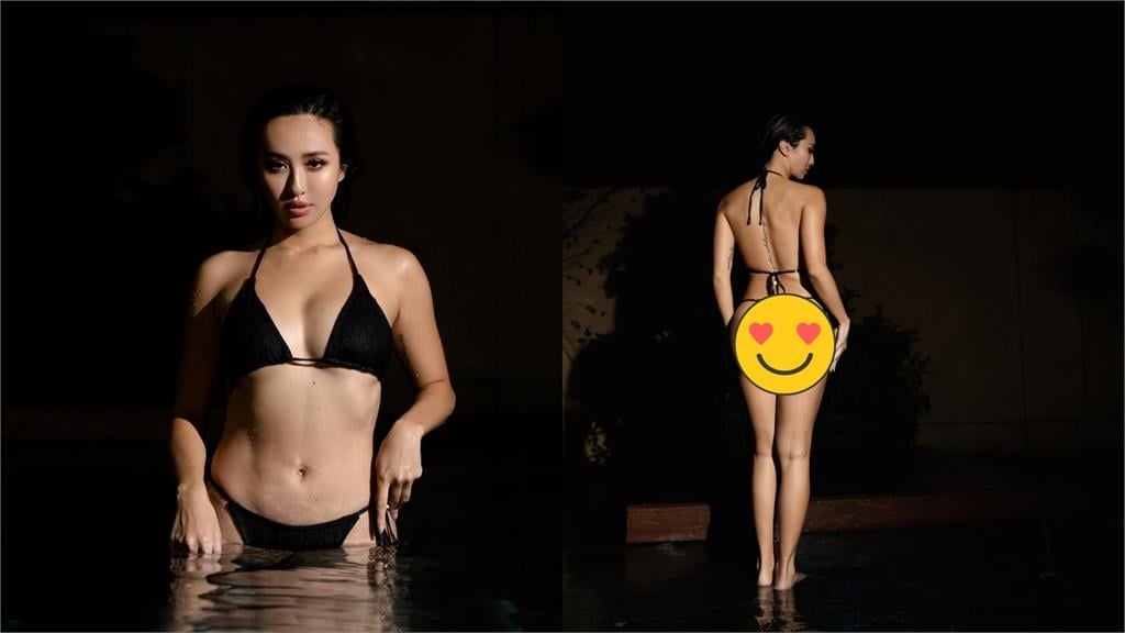 薔薔曬比基尼辣照「化身深夜水怪」!轉身剩1黑線死撐網看驚:完美