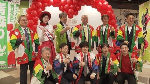 台灣占青森蘋果出口7成 青森縣代表連續3年來台