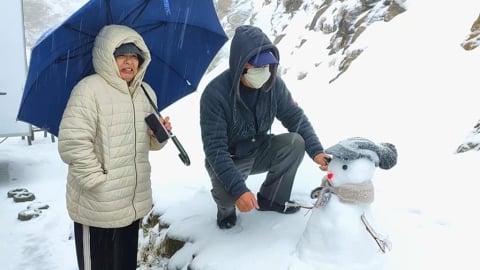 要下雪了?晚起氣溫「溜滑梯」 高山有望降雪