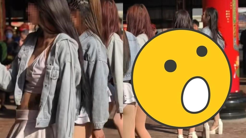 廟會正妹辣舞「白色三角褲」全看光！一轉身「掉出麻辣QQ蛋」21秒片瘋傳