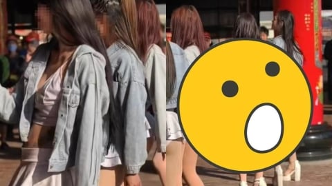 廟會正妹辣舞「白色三角褲」全看光!一轉身「掉出麻辣QQ蛋」21秒片瘋傳