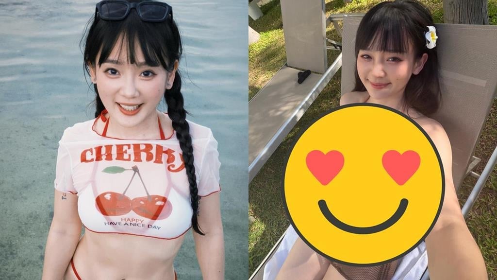 「籃球女神」洗菜出國解放比基尼！一彎腰「狂洩海溝黑線」轉身掉出巨大糖葫蘆