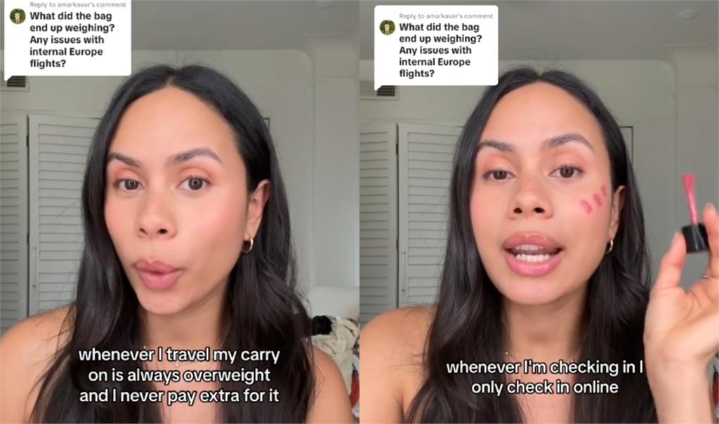 出國隨身行李常超重?網紅公開10年「登機箱沒被要求秤重」關鍵2大秘訣