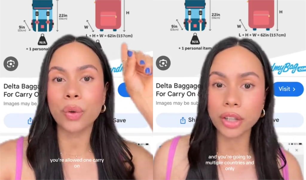 出國隨身行李常超重?網紅公開10年「登機箱沒被要求秤重」關鍵2大秘訣