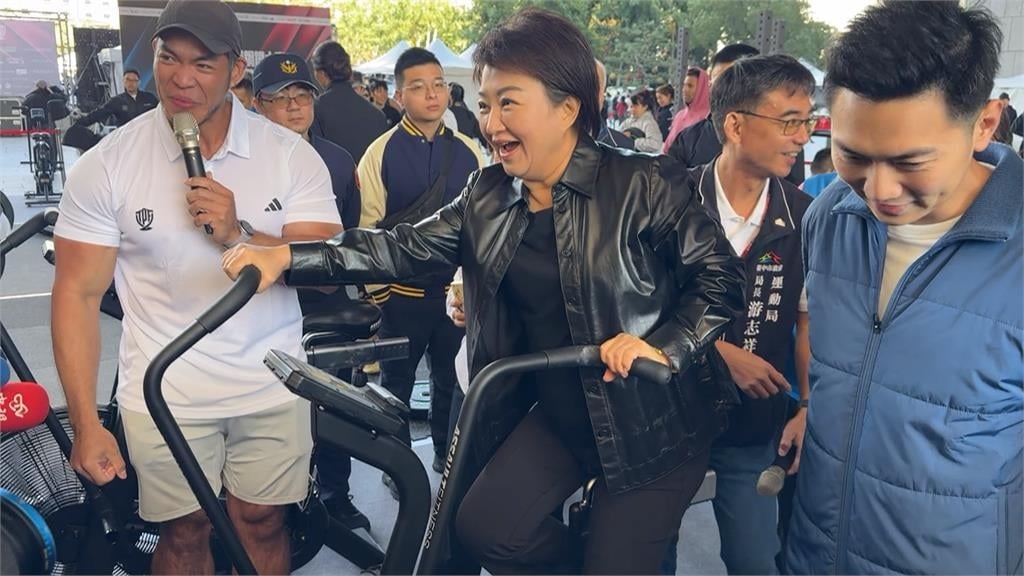 2025全球極限體能’鋼鐵大賽台中登場 選手卯足全力