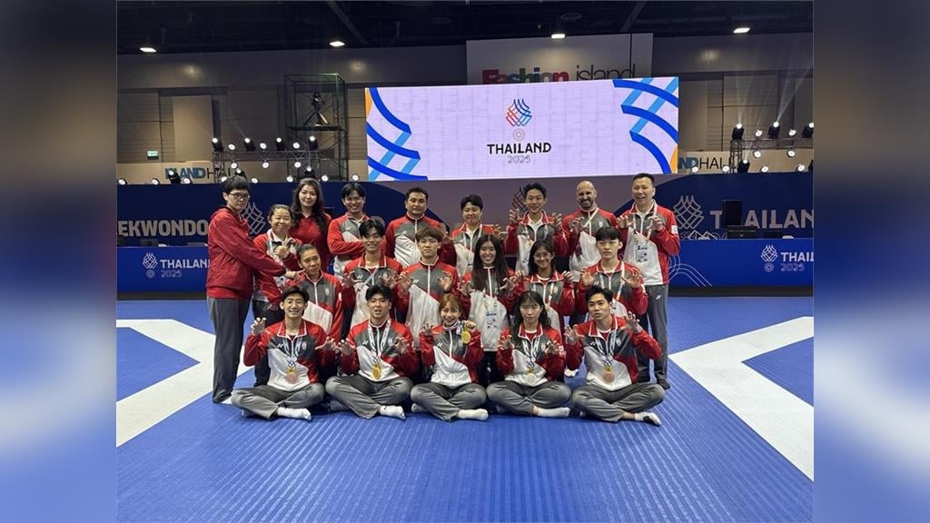 《跆拳道》辭掉正式教職旅外 孫愛奇目標明年亞錦賽助新加坡破24年獎牌荒