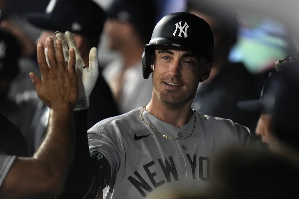 MLB(影)/洋基很想簽回外野手貝林傑!但有道奇插手情況恐不太妙