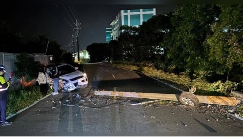 又是酒駕！桃園新屋1615戶晚間突停電　男酒駕撞斷電線桿釀禍