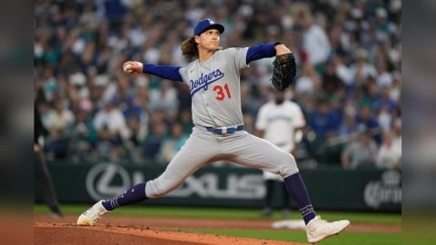 MLB(影)／道奇冠軍強投葛拉斯諾換「虎王」？ 親自闢謠喊：球隊不會交易我！