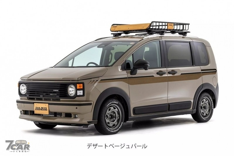 Damd 推出「Isolator」改裝套件,Honda Freed 化身 80 年代美式復古風