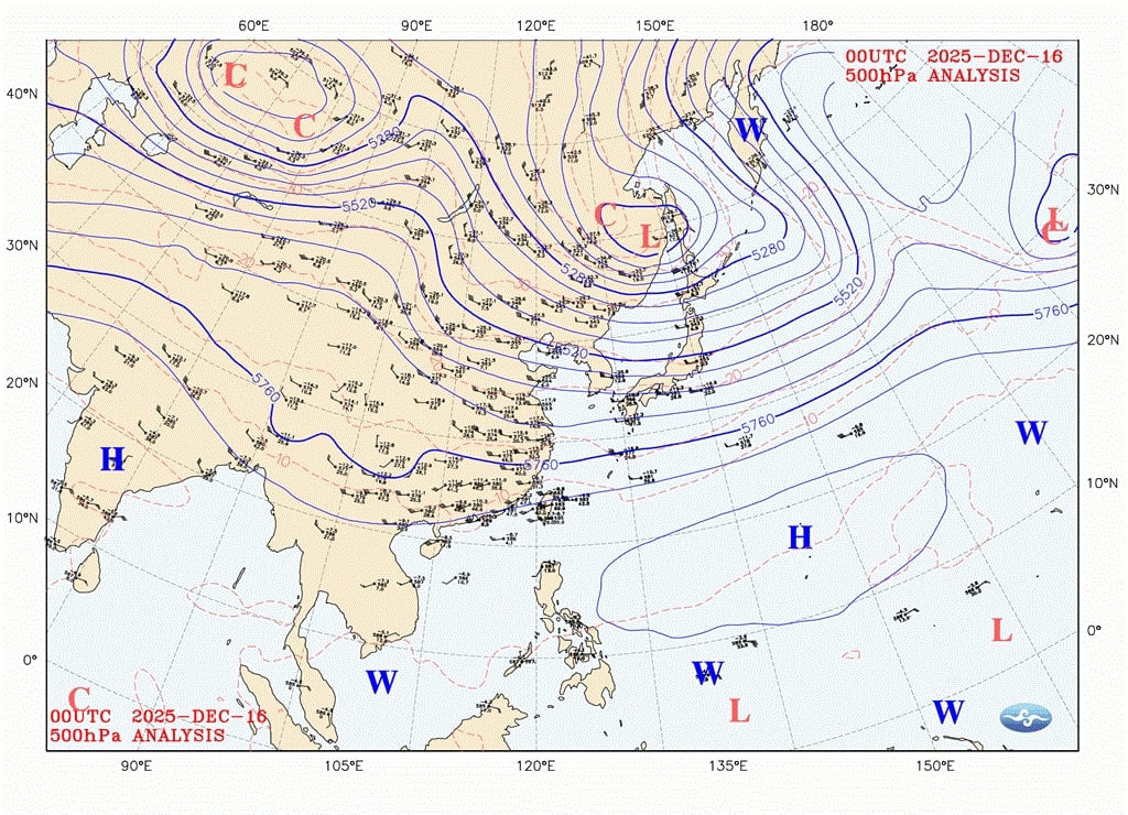 「高壓脊、低壓槽」決定天氣變化？鄭明典曬「高空天氣圖」解答了