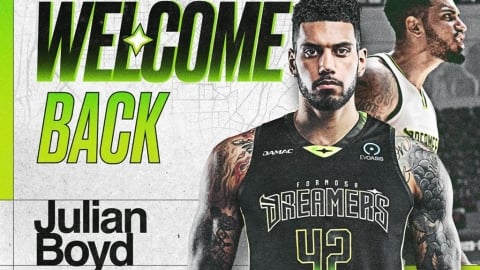 籃球(影)／不離不棄是我兄弟！布依德「三度當夢想家人」鎧總讚：他非常值得信賴