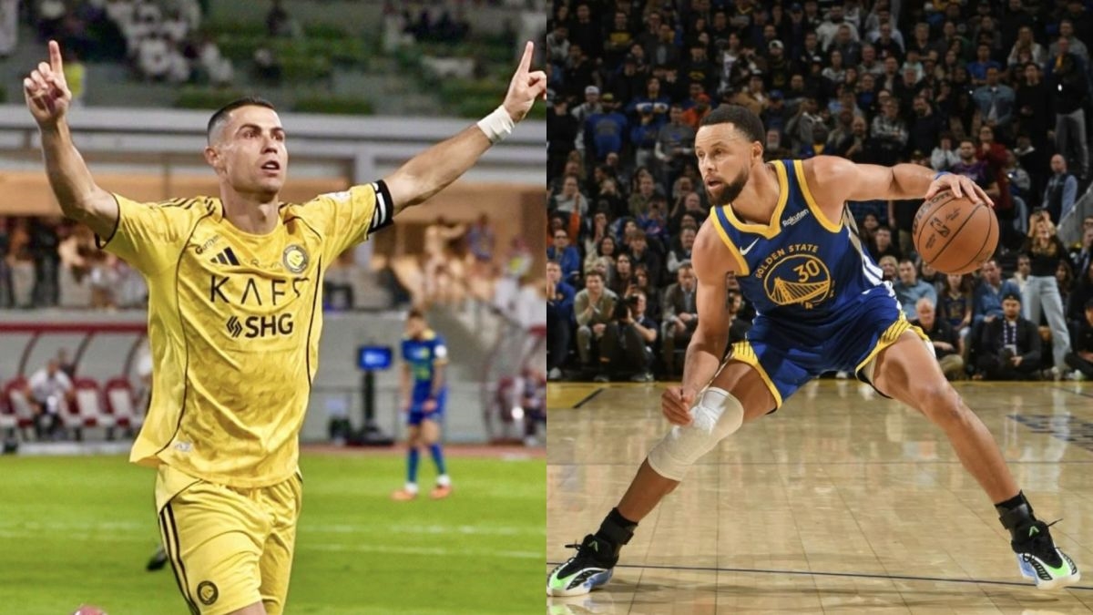 圖/「2025年全球收入最高運動員排行榜」葡萄牙足球巨星C羅、NBA球星柯瑞位居1、2名。(翻攝 IG)