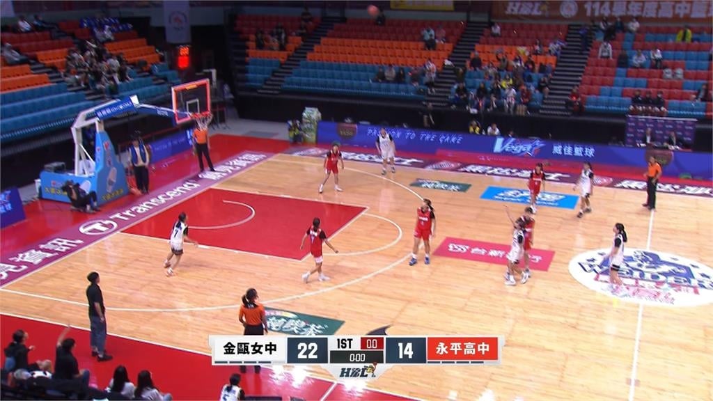 HBL(影)／女生組預賽屏東開打！　金甌女中首戰61:57險勝永平高中