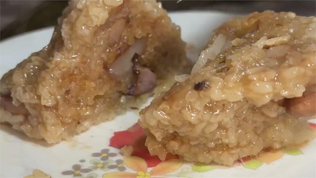 只要3枚銅板! 肉粽有包花生.三層肉 佛心價味道不馬虎