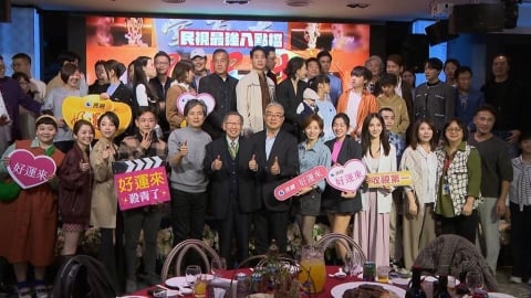 又迎當紅八點檔殺青! 民視總經理:「收視率」是團隊興奮劑