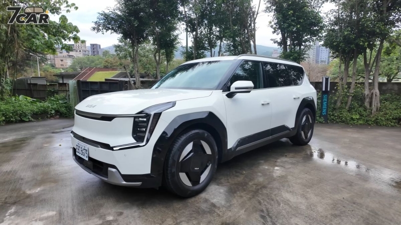 以實用與續航取勝！　Kia EV9 Earth RWD 試駕
