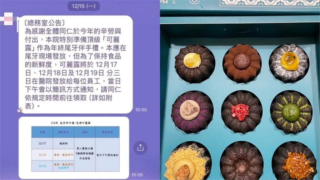 北市1醫院曝爽領「年終6個月+2萬元」!尾牙連開3天附高級伴手禮嚇傻一票人