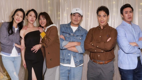 八點檔《好運來》殺青宴!驚喜見「三代高海生」合體 藍葦華自爆親完米可白長皰疹?