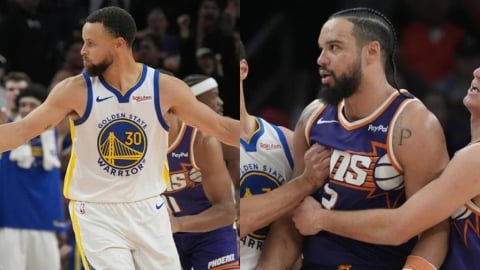 NBA(影)／在「咖哩」肋骨用力的拍一掌領一級惡犯！「惡棍」狄龍：我得深深反省