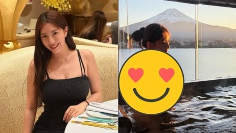 辜莞允泡湯「驚艷露背殺」上身全空！浮出水面「側露猛料」網跪求：轉過來