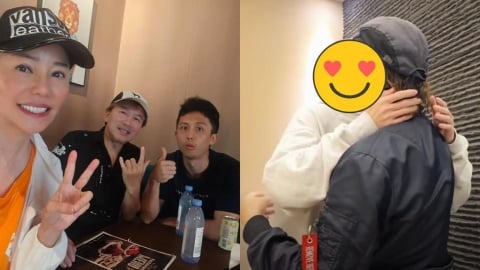 被孫安佐「捧臉熱情獻吻」孫鵬反應曝!狄鶯感動喊:我最愛的兩個男人