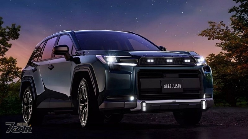 精緻與越野雙重風格,日規 Toyota RAV4 Modellista 空力套件登場