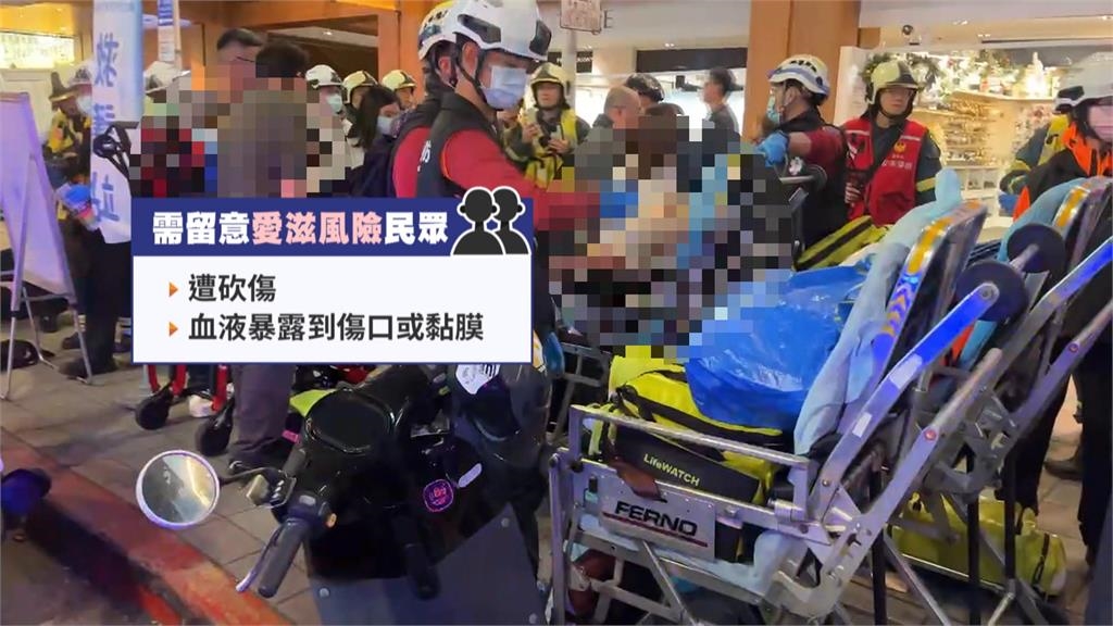 隨機砍人案1傷者染愛滋 衛福部籲受影響民眾快就醫