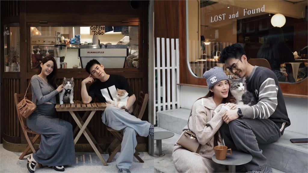 歐陽妮妮「玫瑰金戰袍」太犯規！「白嫩鉛筆腿」狂洩…張書豪現身放閃：單身嗎